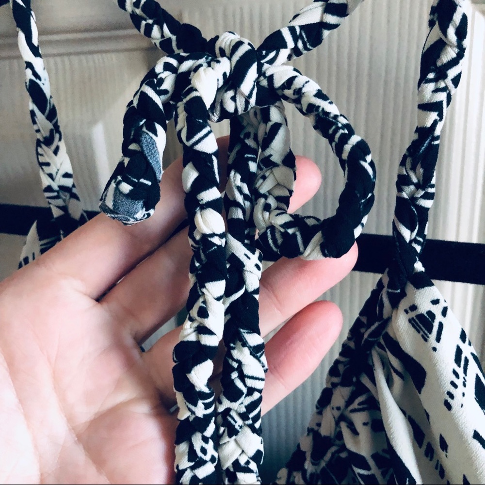 Funky Patterned Halter Dress - Picture 6 of 8